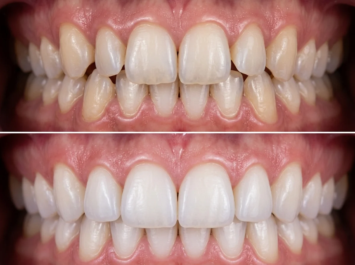 Sesudah Behel Ceramic